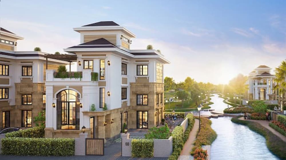 Biệt thự ven kênh yên tĩnh, trong lành và mát mẻ