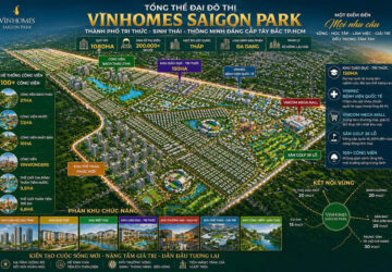 Mặt bằng Vinhomes Saigon Park được quy hoạch bài bản