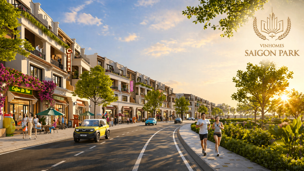 Nhà phố liền kề Vinhomes Saigon Park