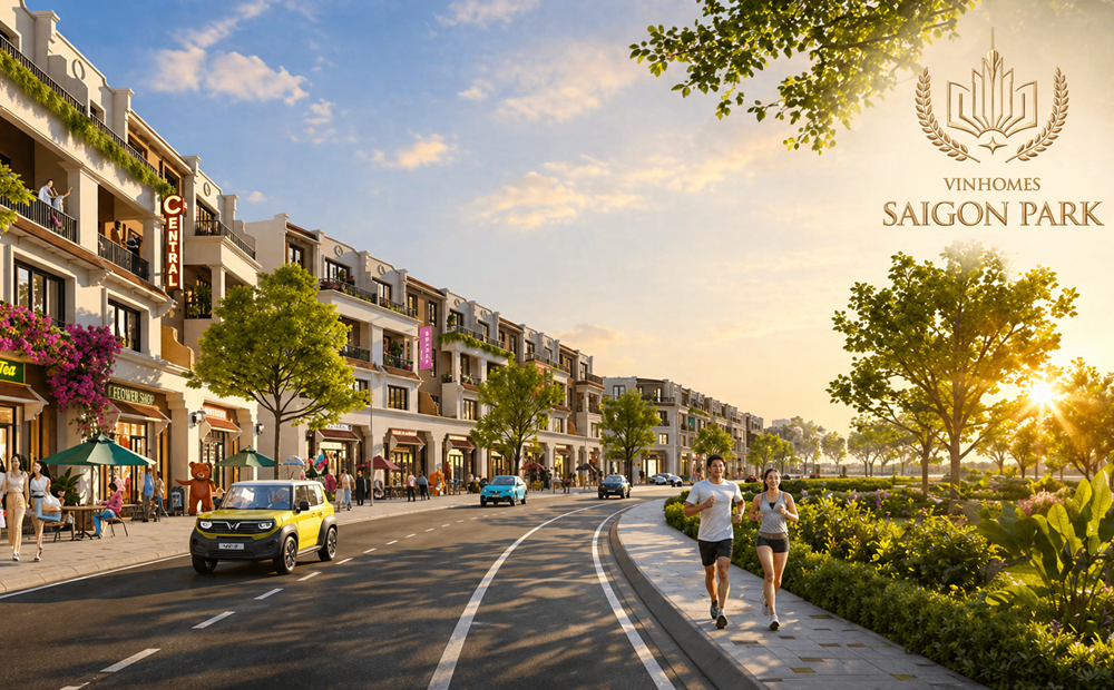 Phố thương mại Vinhomes Saigon Park