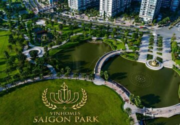 Hệ thống hồ cảnh quan và cây xanh bố trí khắp dự án