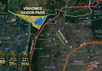 Vị trí Vinhomes Saigon Park trên bản đồ