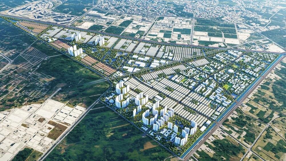 Đại đô thị kiểu mẫu dần hình thành và hoàn thiện vào năm 2035